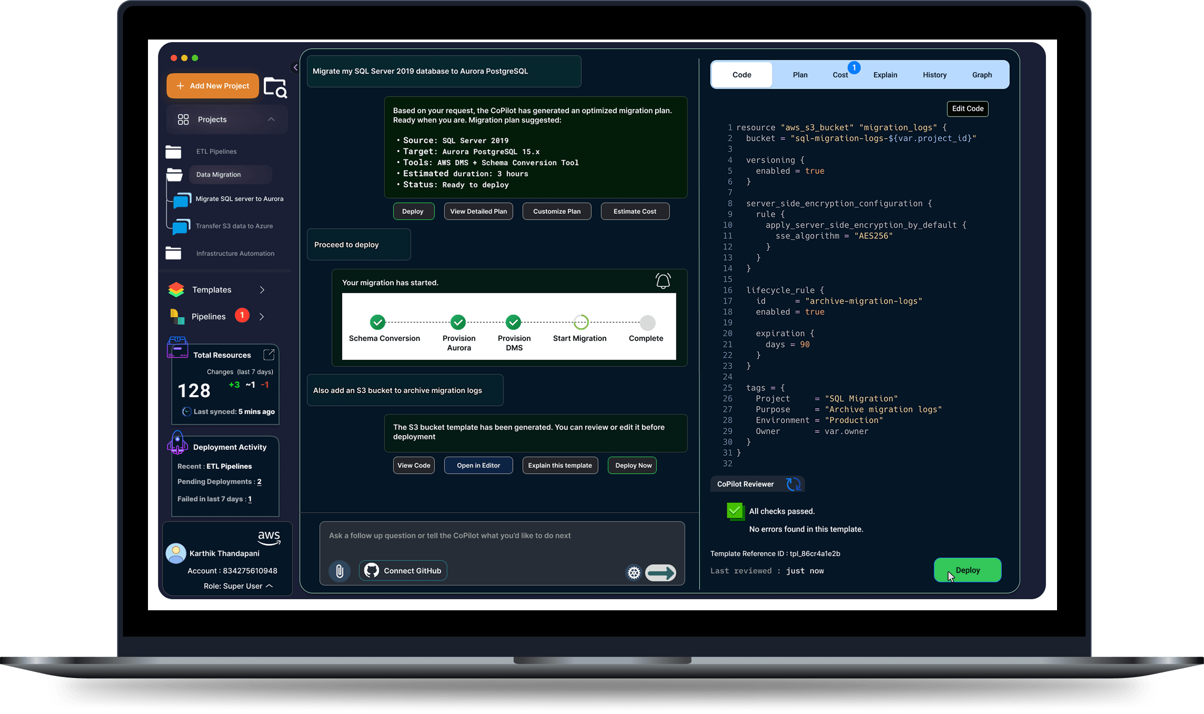 Hiaido Cloud Platform Interface