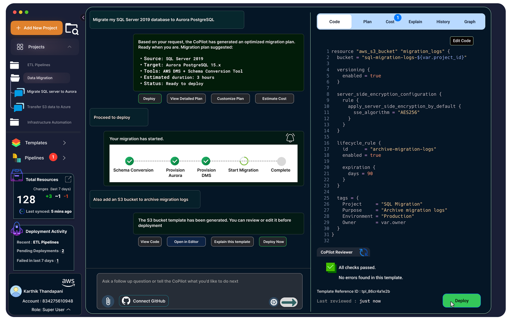 Hiaido Cloud Platform Interface
